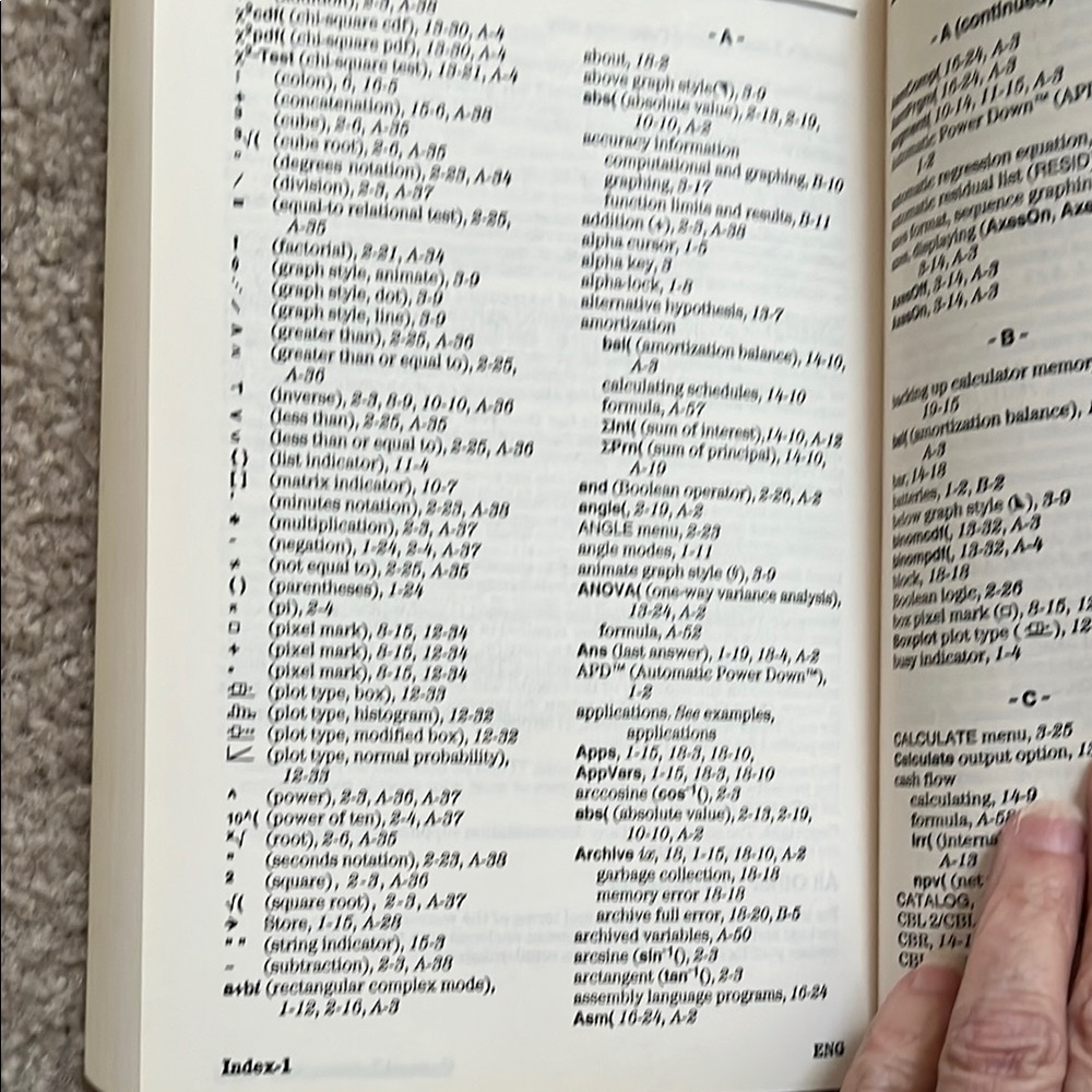 Texas Instruments TI-83 Plus Guidebook - Picture 7 of 7